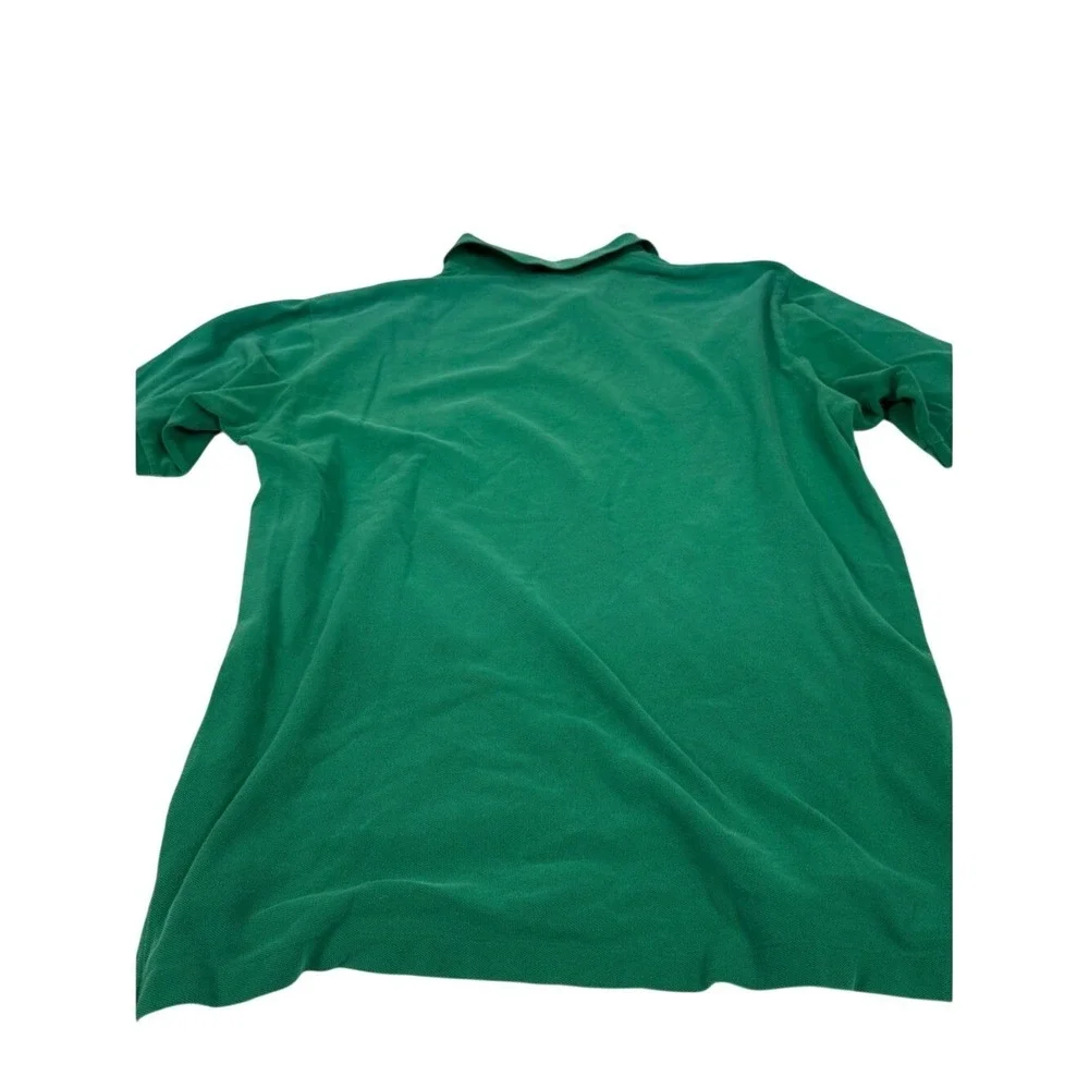 Polo Ralph Lauren Green Classic Fit Polo Shirt Red Pony Men's Large‎ Cotton
